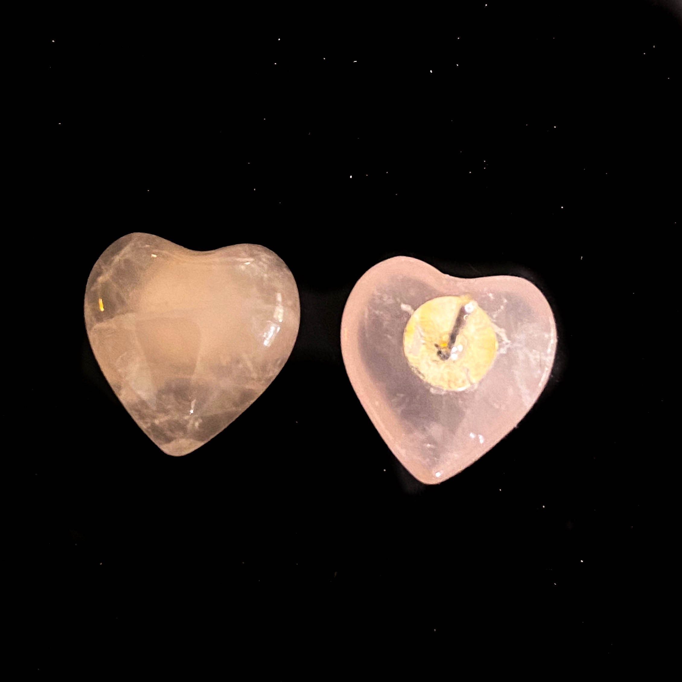 Rose Quartz Crystal Heart