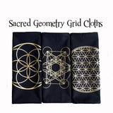 Sacred Geometry Grid Cloths