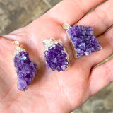 Amethyst Cluster Pendant