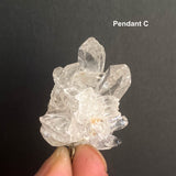 Clear Quartz Cluster Pendant