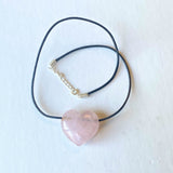 Rose Quartz Love Friendship Pendant