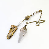 Clear Quartz Pendulum Spirit Guardian Pendulum