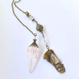 Clear Quartz Pendulum Spirit Guardian Pendulum