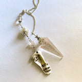 Clear Quartz Pendulum Spirit Guardian Pendulum