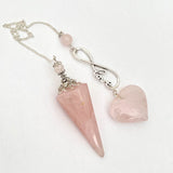 Rose Quartz Love Pendulum