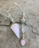 Rose Quartz Love Pendulum