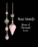 Rose Quartz Love Pendulum