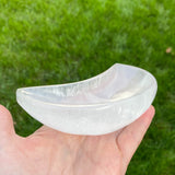 Selenite Moon Bowl